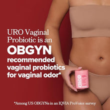 Load image into Gallery viewer, URO Vaginal Probiotics for Women pH Balance with Prebiotics & Lactobacillus Probiotic Blend - Women's Vaginal Health Supplement - Promote Healthy Vaginal Odor & Vaginal Flora, 60 Count (Pack of 1)