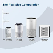 Load image into Gallery viewer, LEVOIT Air Purifiers for Bedroom Home, 3-in-1 Filter Cleaner with Fragrance Sponge for Better Sleep, Filters Smoke, Allergies, Pet Dander, Odor, Dust, Office, Desktop, Portable, Core Mini, White