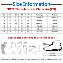 Load image into Gallery viewer, Running Sneaker for Women Women Breathable Lace Up Shoes Casual Shoes Unisex Lightweight Work Shoes Sporty Breathable Slip Work Trainers Women Athletic Shoes Flat Feet (Pink, 8)