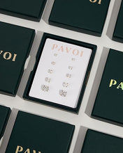 Load image into Gallery viewer, PAVOI 14K Gold Plated Sterling Silver Post Huggies | Cubic Zirconia Huggie Earrings for Women | Garnet Stones, White Gold