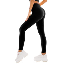 Load image into Gallery viewer, SINOPHANT High Waisted Leggings for Women - Full Length Capri Buttery Soft Yoga Pants for Workout Athletic(Full Black,S-M)