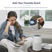 Load image into Gallery viewer, LEVOIT Air Purifiers for Bedroom Home, 3-in-1 Filter Cleaner with Fragrance Sponge for Better Sleep, Filters Smoke, Allergies, Pet Dander, Odor, Dust, Office, Desktop, Portable, Core Mini, White