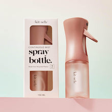 Load image into Gallery viewer, Kitsch Spray Bottle for Hair - Continuous Water Mister with Ultra Fine Mist for Hairstyling, Barbers, Salons, Cleaning, Plants, Versatile Spray Bottles - Made from Recycled Plastic - Terracotta, 5 oz