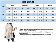 Load image into Gallery viewer, Tazeap Women's Warm Fuzzy Fleece Jacket Long Sleeve Button Down Open Front Hooded Fall Loose Knit Graphic Coats Red