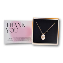 Load image into Gallery viewer, AditiGarden Dainty Gold Necklace for Women 14k Gold Butterfly Shell locket Charm Necklace Women Gifts(17.7'')