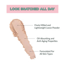 Load image into Gallery viewer, Kimchi Chic Beauty Puff Puff Pass Set and Bake Powder, Loose Face Powder with Extra Fluffy Setting Powder Puff, Soft Natural Face Makeup for Uneven Skin Tone, 03 Translucent