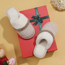 Load image into Gallery viewer, Cozy Slippers for Women Indoor and Outdoor Fuzzy House Shoes with Memory Foam Anti-Skid Sole Gifts for Women Mom Ladies