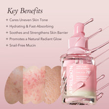 ギャラリービューアに画像を読み込み、APRILSKIN Pink Aloe Mucin Serum 1.01 fl.oz (30ml) Hydrating 78% Jeju Aloe Mucin Formula with Non-Sticky Finish for a Glass Glow Look, Korean Skincare