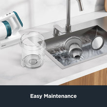 ギャラリービューアに画像を読み込み、Eureka RapidClean Pro Cordless Cleaner for Hard Floors Lightweight Vacuum LED Headlights, Convenient Stick and Handheld Vac, Blue, NEC280TL