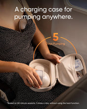 ギャラリービューアに画像を読み込み、eufy Wearable Breast Pump S1 Pro, Electric Hands-Free Breast Pump with Heating Technology, Portable Charging Case, App-Controlled Smart Rhythm, Hospital-Grade Suction, Leak-Proof and Ultra-Quiet