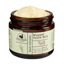 ギャラリービューアに画像を読み込み、Hearth and Homestead: Handmade Whipped Tallow Balm (Unscented/Herb-Infused) - Organic Body Butter with Infused Olive Oil, for Eczema, Rosacea, Baby - 1.3 oz