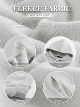 Load image into Gallery viewer, Trendy Queen Womens Oversized Hoodies Fleece Sweatshirts Long Sleeve Sweaters Pullover Fall Outfits Winter Clothes Grey M