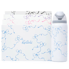 ギャラリービューアに画像を読み込み、Kaitiaki Bows Stickers for Custom Owala Accessories - Cute Tumbler Decals, Fits Urban Outfitters Owala Bottles (Ocean Breeze Bow, Blue)