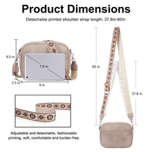 Load image into Gallery viewer, CLUCI Crossbody Bags for Women Trendy, Vegan Leather Shoulder Handbags,Purses for Women with Adjustable Wide Strap