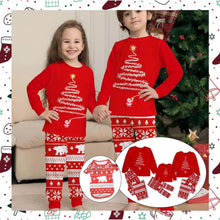 Cargar imagen en el visor de la galería, LOHILL Matching Christmas Pajamas Sets Matching Family Christmas PJs Xmas Printed Sleepwear Holiday Christmas Jammies