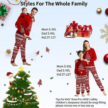 Cargar imagen en el visor de la galería, LOHILL Matching Christmas Pajamas Sets Matching Family Christmas PJs Xmas Printed Sleepwear Holiday Christmas Jammies