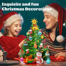 ギャラリービューアに画像を読み込み、Airpark Pop Up Christmas Tree, Pre-Lit Foldable Paper Xmas Tree with Warm White Lights, Greeting Cards with Blank Note Cards and Envelope, 15 inch 3D Flower Bouquet Gift Cards for Holiday Decorations