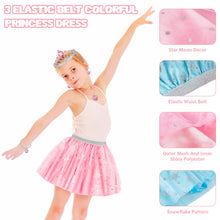 Load image into Gallery viewer, LJZJ Princess Dress Up Toys & Jewelry Boutique, Costumes Set incl Color Skirts, Shoes, Crowns, Accessories, Girls Role Play Gift for 3 4 5 6 Year old Girl Toddler B-day Party Favors