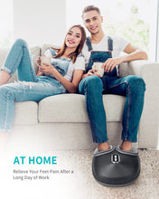 Load image into Gallery viewer, Nekteck Shiatsu Foot Massager Machine with Soothing Heat, Deep Kneading Therapy, Air Compression, Improve Blood Circulation and Foot Wellness,Relax for Home or Office Use(Gray)