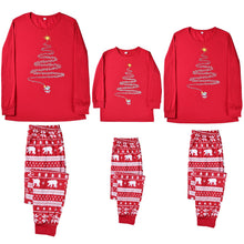 Cargar imagen en el visor de la galería, LOHILL Matching Christmas Pajamas Sets Matching Family Christmas PJs Xmas Printed Sleepwear Holiday Christmas Jammies