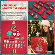 Cargar imagen en el visor de la galería, LUCOTIYA Advent Calendar 2024-24 Days of Beauty Advent Calendar, Bath and Body Gifts Sets for Women, Christmas Gift Baskets for Women, Skincare Beauty Advent Calendar