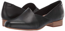 Load image into Gallery viewer, Clarks womens Juliet Palm Loafer, Black Leather, 6.5 US