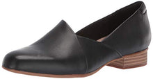 Load image into Gallery viewer, Clarks womens Juliet Palm Loafer, Black Leather, 6.5 US