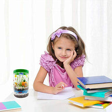 Load image into Gallery viewer, Waitahug Light up Terrarium Kit for Kids with LED Light on Lid - Stem Plant Educational Toys - DIY Your own Mini Garden in a Jar which Glows at Night - Stem Toys - Gardening Gifts for Kids Age 4-12