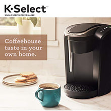 Cargar imagen en el visor de la galería, Keurig K-Select Coffee Maker, Single Serve K-Cup Pod Coffee Brewer, With Strength Control and Hot Water On Demand, Matte Black