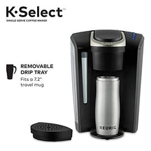 Cargar imagen en el visor de la galería, Keurig K-Select Coffee Maker, Single Serve K-Cup Pod Coffee Brewer, With Strength Control and Hot Water On Demand, Matte Black