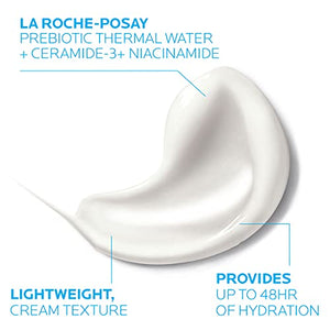La Roche-Posay Toleriane Double Repair Face Moisturizer, Oil-Free Face Cream with Niacinamide , 2.5 Fl Oz (Pack of 1)