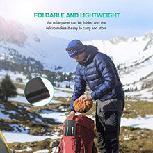 Load image into Gallery viewer, Solar Charger, Nekteck 28W Foldable Portable Solar Charger, Waterproof Camping Gear Sunpowered Charger with 2 USB Port for iPhone 12/11/Xs, iPad, MacBook, Samsung Galaxy, Tablet and Any USB Devices