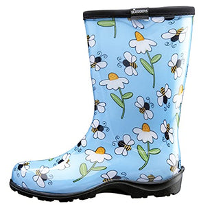 Sloggers 5020BEEBL06 Waterproof Comfort Boot, 6, BEE Blue