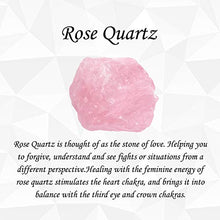 Load image into Gallery viewer, Top Plaza Antique Silver Flower Wrapped Natural Rose Quartz Healing Crystal Necklace