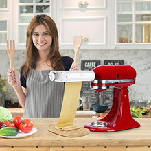 Load image into Gallery viewer, ANTREE Pasta Maker Attachment 3 in 1 Set for KitchenAid Stand Mixers Included Pasta Sheet Roller, Spaghetti Cutter, Fettuccine Cutter Maker Accessories and Cleaning Brush