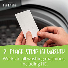 Load image into Gallery viewer, Tru Earth Eco-Strips Laundry Detergent (Fragrance-Free, 32 Loads) - Eco-friendly Hypoallergenic & Biodegradable Plastic-Free Laundry Detergent Sheets