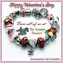 ギャラリービューアに画像を読み込み、Timeline Treasures European Charm Bracelet Charms and Beads for Women, DIY Jewelry, Birthstone Green May Emerald