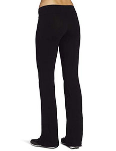 Spalding Women's Yoga Bootleg Pant, Black, Large
