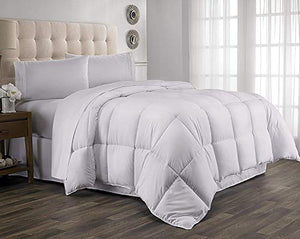 Exclusive 100% Organic Cotton Comforter 1000 Thread Count, Superior Softness-Italian Finish 1-Piece Comforter Sold by Casa Decor,Solid, Size - King