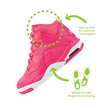ギャラリービューアに画像を読み込み、Zumba Sneakers High-Top Dance Shoes for Women Pink Air Classic Size 12
