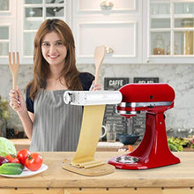 ギャラリービューアに画像を読み込み、ANTREE Pasta Maker Attachment 3 in 1 Set for KitchenAid Stand Mixers Included Pasta Sheet Roller, Spaghetti Cutter, Fettuccine Cutter Maker Accessories and Cleaning Brush
