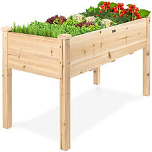 Load image into Gallery viewer, Best Choice Products Raised Garden Bed 48x24x30in Elevated Wood Planter Box Stand for Backyard, Patio - Natural
